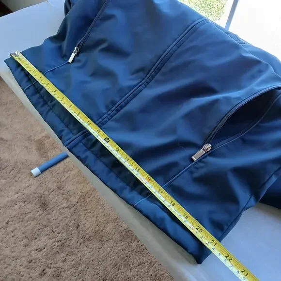 Weatherproof Ultra Tech Removable Hood Fleece Lined Jacket S windbreaker coat - Picture 12 of 14